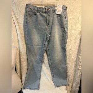 Sonoma Women's Light Blue Straight Leg Jeans